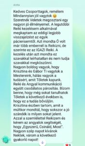 Krisztina és Gábor vélemény reiki tanfolyam